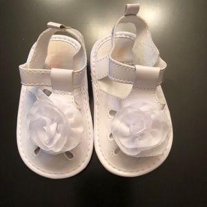 parent leather infant dress sandal